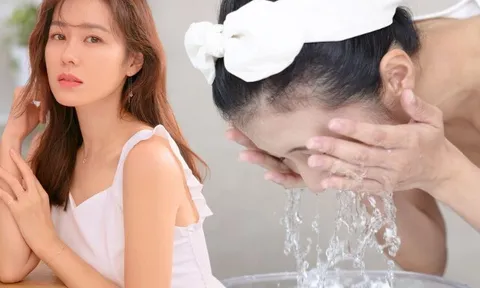Ở nhà trăm tỷ, Son Ye Jin vẫn chỉ rửa mặt bằng thứ nước rẻ hơn cốc trà đá để có da trắng mịn, trẻ mãi không già