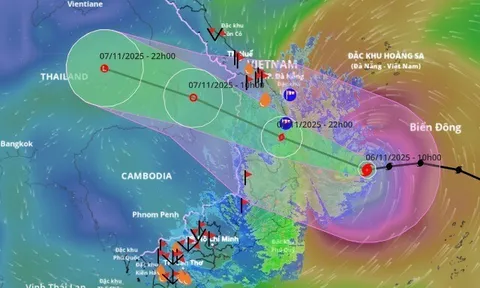 Bão Kalmaegi tiếp tục tăng cấp, ban bố rủi ro thiên tai cấp 4