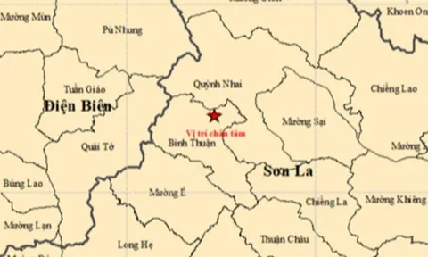 Động đất gây rung lắc mạnh ở Sơn La và TP. Huế