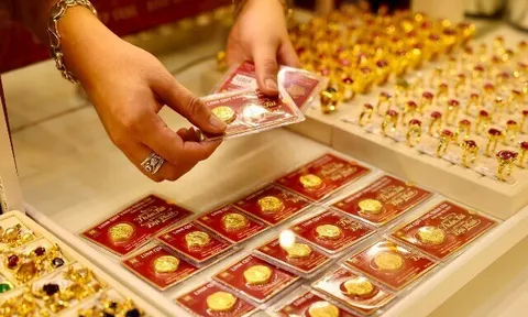 Giá vàng tăng cao nhất nửa tháng qua