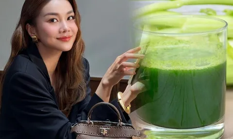 Thanh Hằng U45 vẫn trẻ quên tuổi nhờ chăm uống 5 loại nước, có thứ là "vua chống oxy hóa"