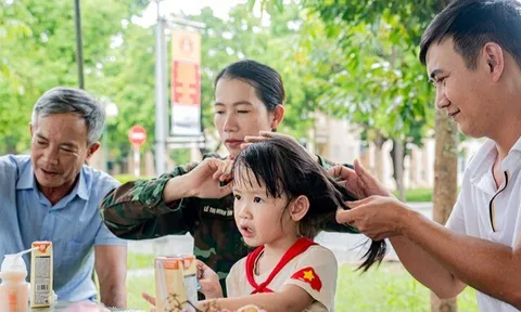 Khi bố là hậu phương của mẹ