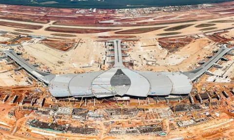 Bên trong nhà ga hình bông sen nghìn tỷ của sân bay Long Thành