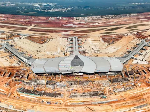 Bên trong nhà ga hình bông sen nghìn tỷ của sân bay Long Thành